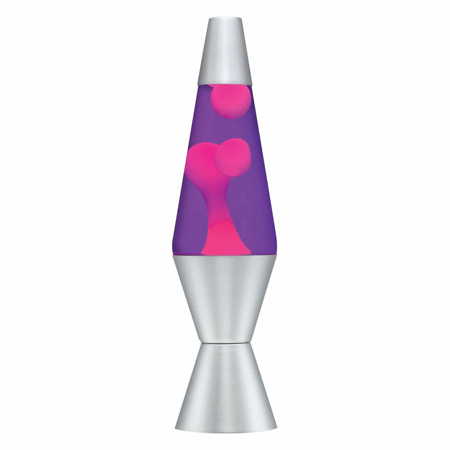 14.5” LAVA LAMP – PINK/PURPLE/SILVER