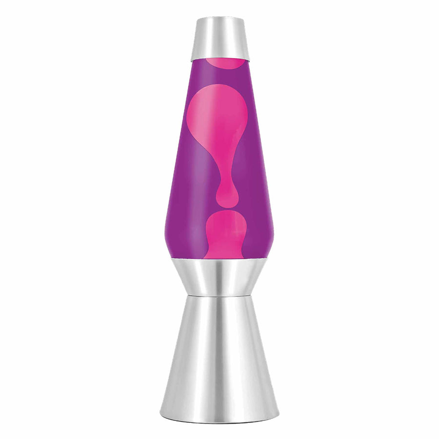 27″ LAVA LAMP GRANDE – PINK/PURPLE/SILVER
